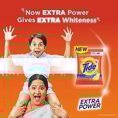Tide Plus Extra Power Detergent Washing Powder - 7 kg (Lemon and Mint) with Free Detergent Powder - 3 kg