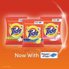 Tide Plus Extra Power Detergent Washing Powder - 7 kg (Lemon and Mint) with Free Detergent Powder - 3 kg