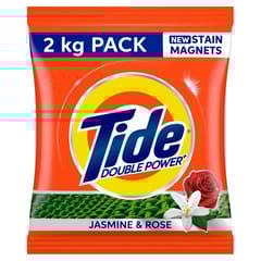 Tide Plus Double Power Detergent Washing Powder Jasmine & Rose 2kg
