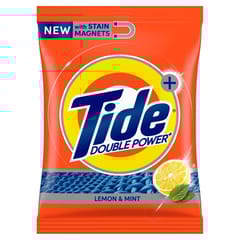 Tide Plus Double Power Detergent Washing Powder Lemon & Mint 1 Kg