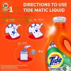 Tide Matic Liquid Detergent 850 ml ? Front Load Washing Machine