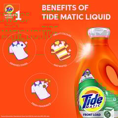 Tide Matic Liquid Detergent 850 ml ? Front Load Washing Machine