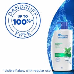 Head & Shoulders Cool Menthol Anti Dandruff Shampoo, 1 L