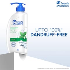 Head & Shoulders Cool Menthol Anti Dandruff Shampoo for Women & Men,750 ML