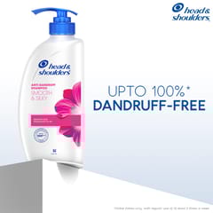 Head & Shoulders Smooth and Silky, 750 ML, Anti Dandruff Shampoo for Women & Men, For all hair types, For Soft,Smooth Hair & Dandruff protection