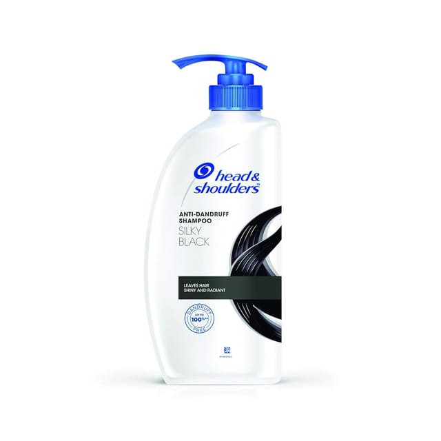 Head & Shoulders Silky Black Anti Dandruff Shampoo 675 ML