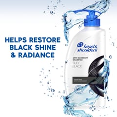 Head & Shoulders Silky Black Anti Dandruff Shampoo 675 ML