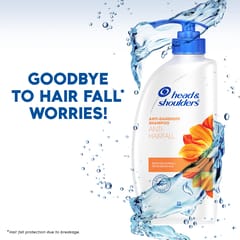 Head & Shoulders, Anti-Hairfall, Anti-Dandruff Shampoo for Women & Men,750 ML