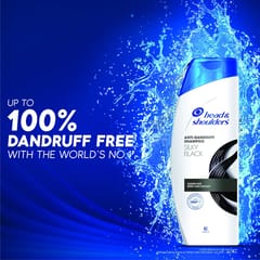 Head & Shoulders , Anti Dandruff Shampoo, Silky Black, 400 ML