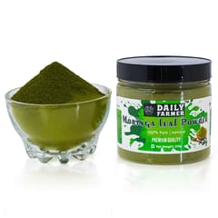 Daily Farmer Moringa Powder Super Food Pure and Natural For use in Smoothies and Soup Rich in Anti-Oxidants No Additives or Preservatives - 70g