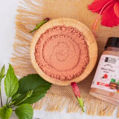 Daily Farmer Exotic Hibiscus Flower Powder For Face and Body, 100% Pure Glowing Skin and Face, Face Pack, No Additives- 70g