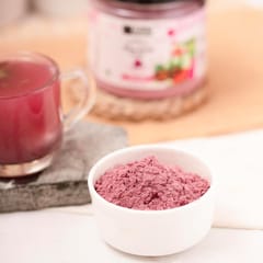 Daily Farmer Glowing Rose Petal Powder For Face and Body, Glowing Skin and Face, 100% Pure, Face Pack, No Additives - 70g