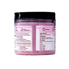 Daily Farmer Glowing Rose Petal Powder For Face and Body, Glowing Skin and Face, 100% Pure, Face Pack, No Additives - 70g