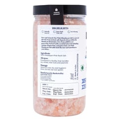 Daily Farmer Himalayan Pink Rock Salt Granules Dark Pink Salt, Gourmet-Grade, Untreated and Unrefined, Mineral Rich, Additive Free, Sendha Namak - 1Kg