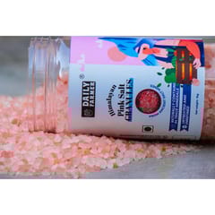 Daily Farmer Himalayan Pink Rock Salt Granules Dark Pink Salt, Gourmet-Grade, Untreated and Unrefined, Mineral Rich, Additive Free, Sendha Namak - 1Kg