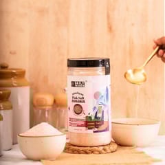 Daily Farmer Himalayan Pink Rock Salt Powder Dark Pink Salt, Gourmet-Grade, Untreated and Unrefined, Mineral Rich, Additive Free, Sendha Namak - 150g