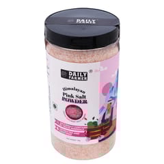 Daily Farmer Himalayan Pink Rock Salt Powder Dark Pink Salt, Gourmet-Grade, Untreated and Unrefined, Mineral Rich, Additive Free, Sendha Namak - 150g