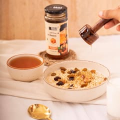 Daily Farmer Wild Forest Honey 100% Raw, Pure and Natural, NMR tested, Unprocessed and Un-Pasteurised, Immunity Booster, Sugar- Free - 300g