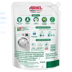 Ariel Matic Liquid Detergent Front Load Refill Pouch, 2 Litre