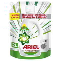 Ariel Matic Liquid Detergent Front Load Refill Pouch, 2 Litre