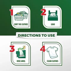 Ariel Matic Top Load Detergent Washing Powder 6 kg (4 + 2)