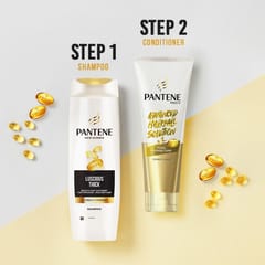 Pantene Advanced Hair Fall Solution Long Black Shampoo, 340 ml