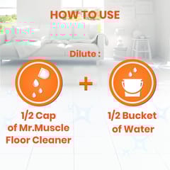 Mr Muscle Citrus Floor Cleaner 1 L