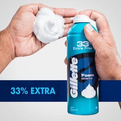 Gillette Classic Sensitive Shave Foam 300gm