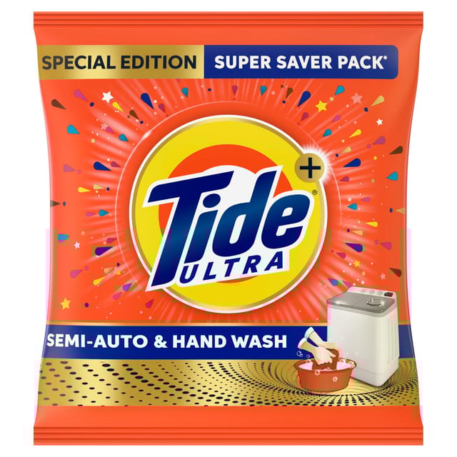 Tide Ultra 3 in 1 Clean Detergent Washing Powder, 3 kg + 1 kg Free = 4 kg