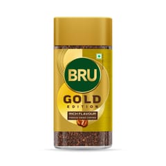 Bru Gold Freeze Dried Coffee Jar - 55gm